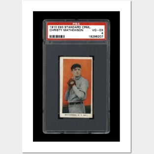 1910 Standard Caramel (E93) - CHRISTY MATHEWSON Posters and Art